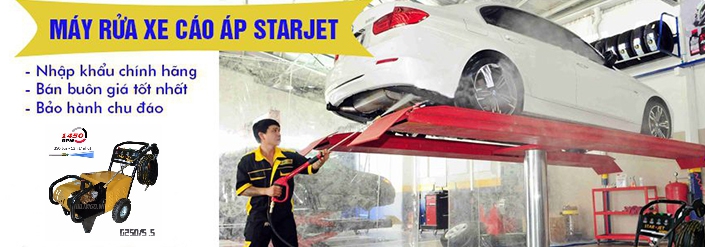 Máy rửa xe cao cấp StarJet