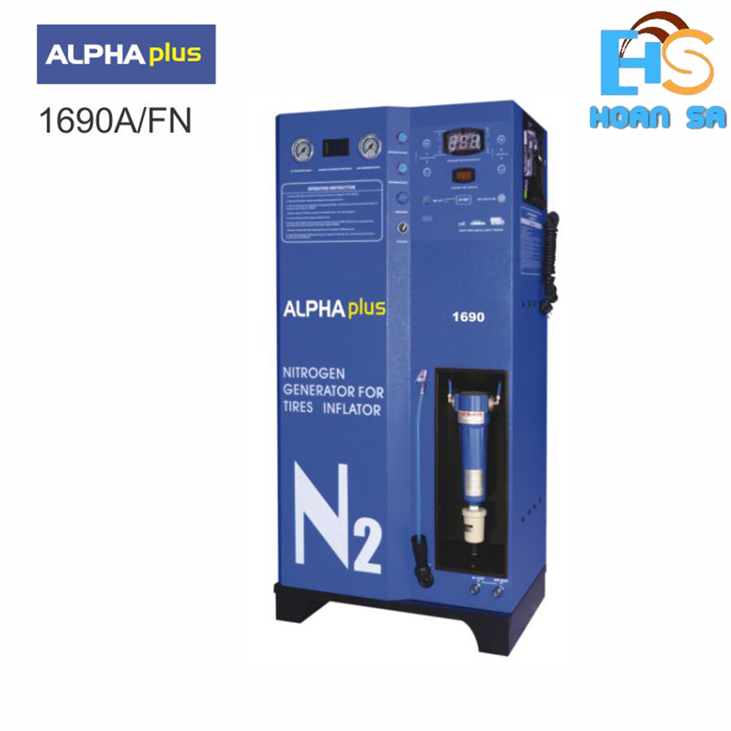 Máy bơm khí nitơ xe con 1690A/FN