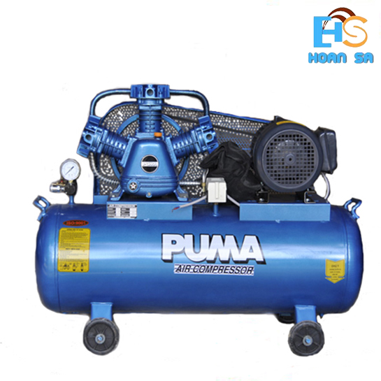 Máy nén khí Puma 4HP 180 lít 400 lít/phút cho gara nhỏ
